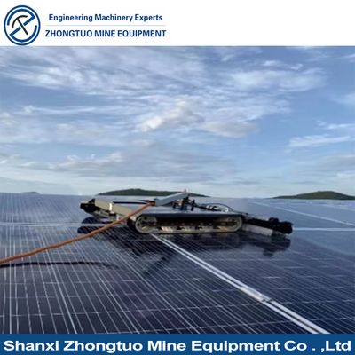 Solar Photovoltaic Cleaning Equipment Remote Control Automatic Solar Panel Cleaning Robot