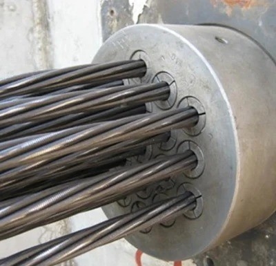 Ductile Iron Professional Bridge Tensioning Anchor Prestressed Anchor Round Porous