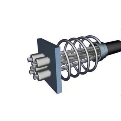 Ductile Iron Professional Bridge Tensioning Anchor Prestressed Anchor Round Porous