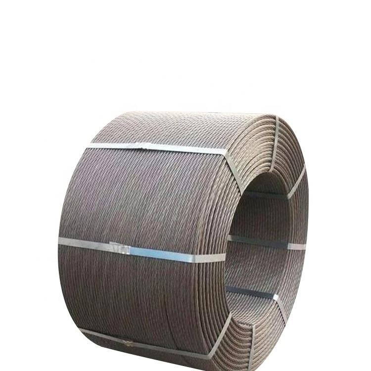 Low Relaxation Non Cohesive Stranded Steel Wire For Bridge Construction