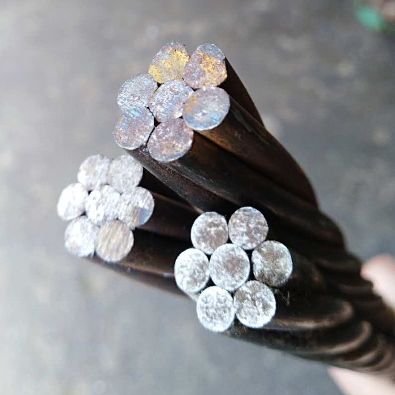 2.4mts To 3.2mts High Tension Steel Wire Strands Galvanized