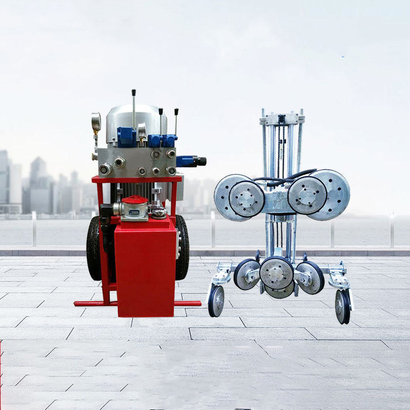 1300rpm 25kw Diamond Saw Machine Hydraulic Diamond Wire Saw Machine