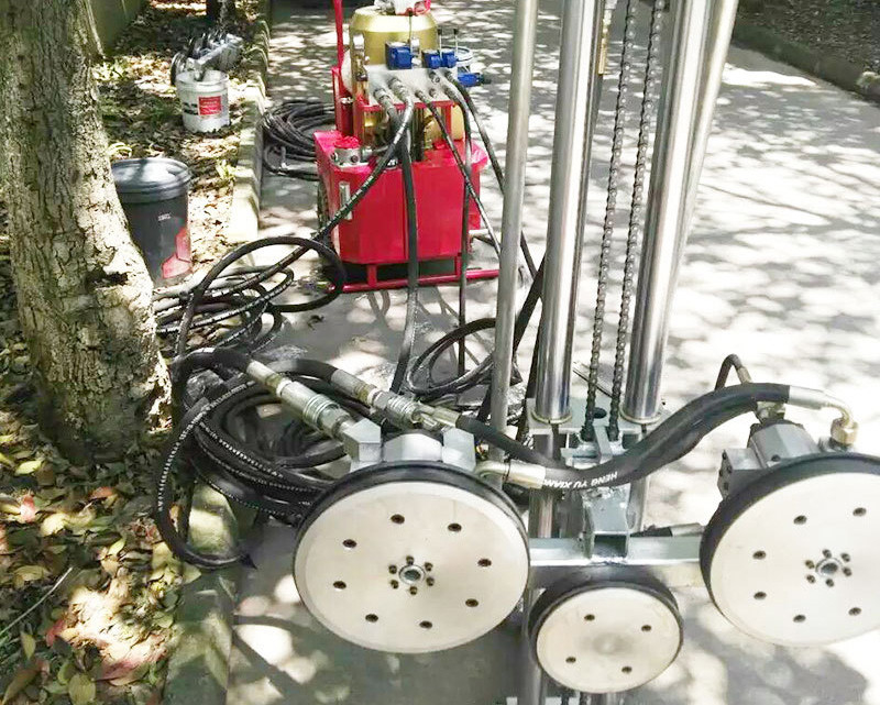 High Efficiency Diamond Saw Machine Marble Granite Concrete Cutting Wire Saw Machine