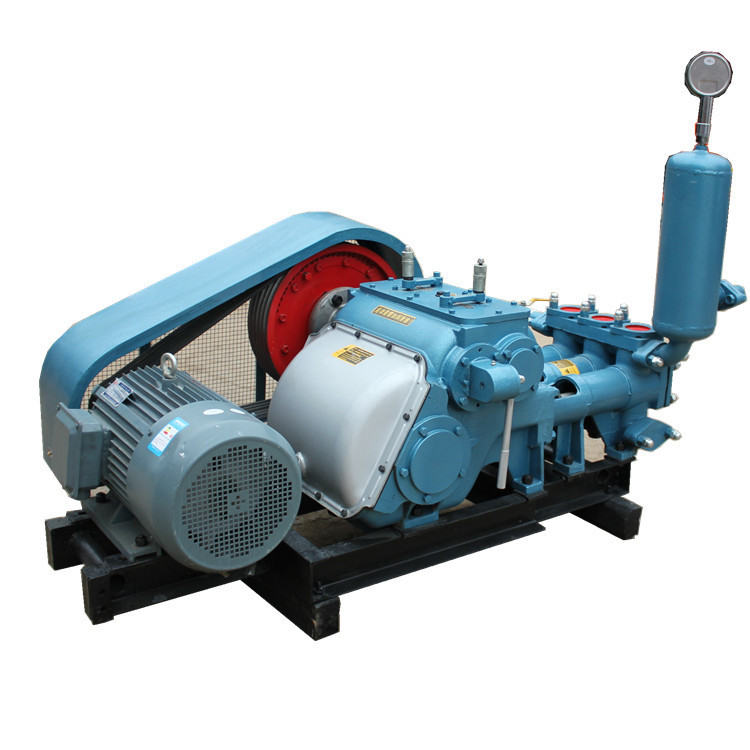 Portable BW160 Three Cylinder Piston Triplex Mud Pumps For Drilling Rigs