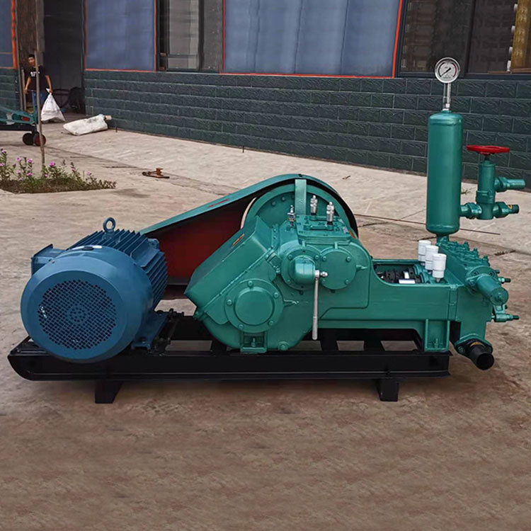 Portable BW160 Three Cylinder Piston Triplex Mud Pumps For Drilling Rigs