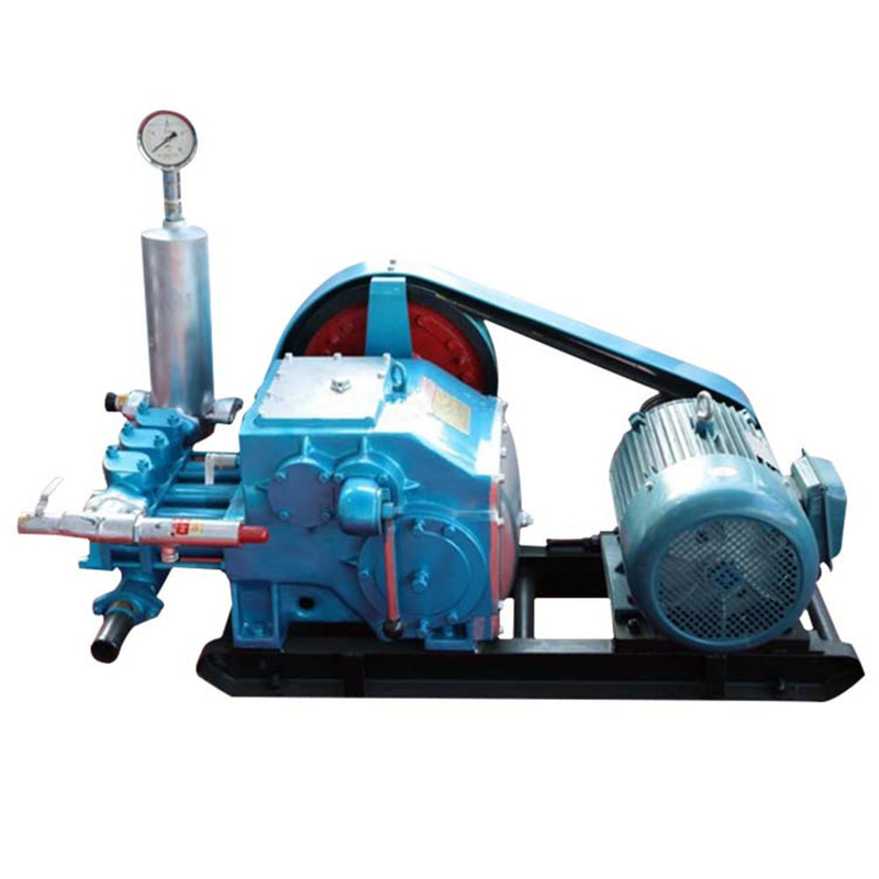 High Pressure Hydraulic Piston Triplex Mud Pump Machine With Oil Powered