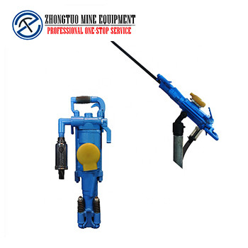 Enhanced High Airleg Drill YT27 Handheld Pneumatic Rock Drill For Tunneling