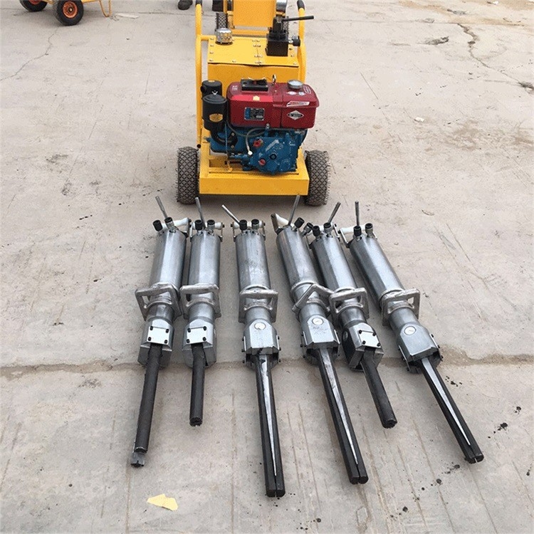 Electric Diesel Stone Splitter Machine 450-650mm Depth Hydraulic Rock Splitter