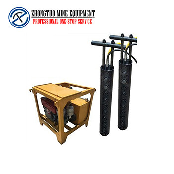112mm Hole 710mm Length Hydraulic Rod Splitter For Concrete Breaking