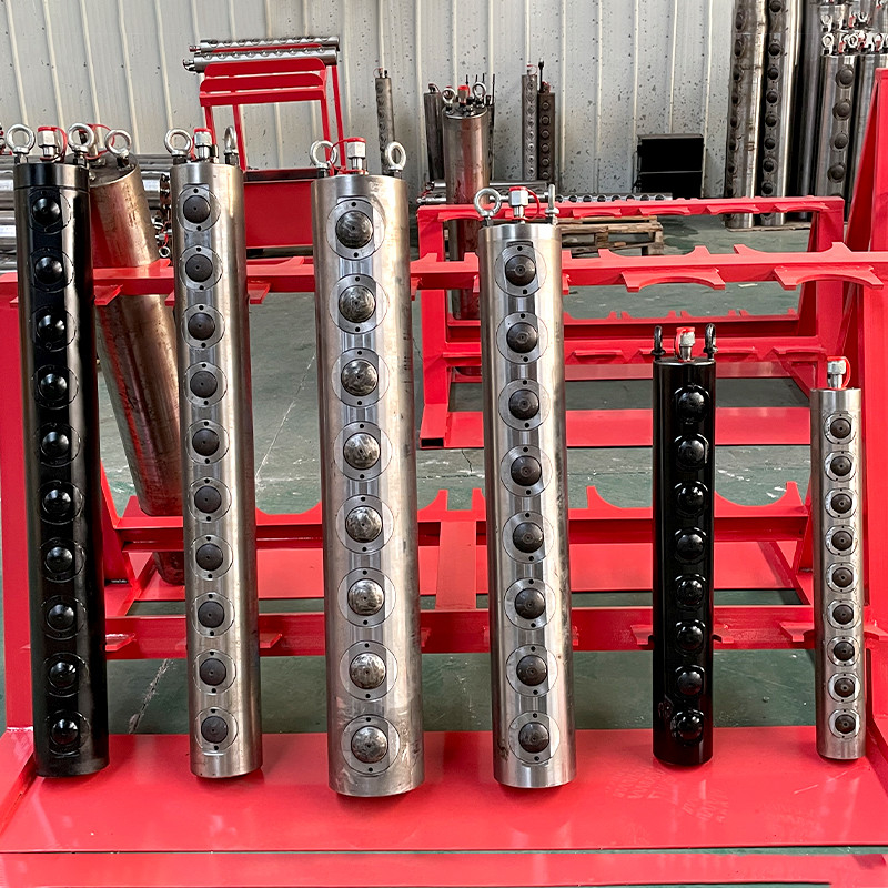 112mm Hole 710mm Length Hydraulic Rod Splitter For Concrete Breaking