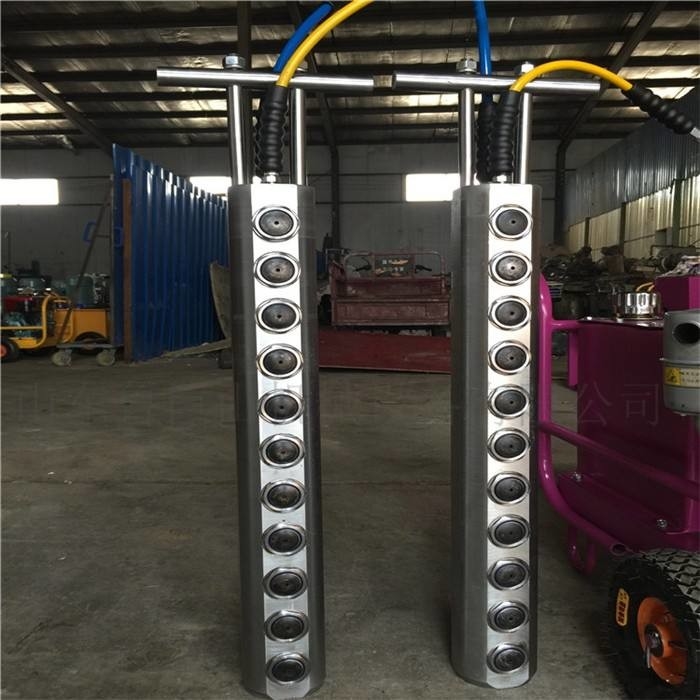 112mm Hole 710mm Length Hydraulic Rod Splitter For Concrete Breaking