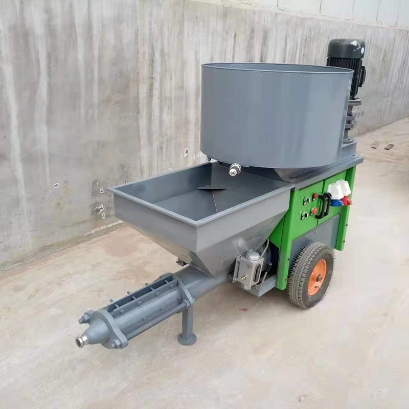 Small Multifunctional Mortar Spraying Machine Wall Cement Machine With Mixer