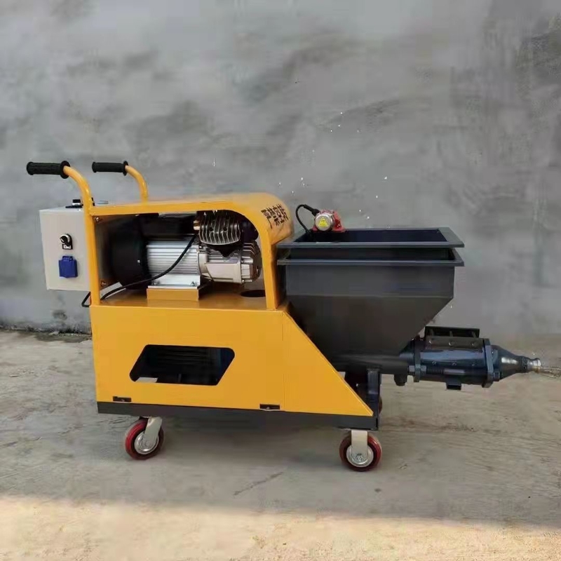 Small Multifunctional Mortar Spraying Machine Wall Cement Machine With Mixer