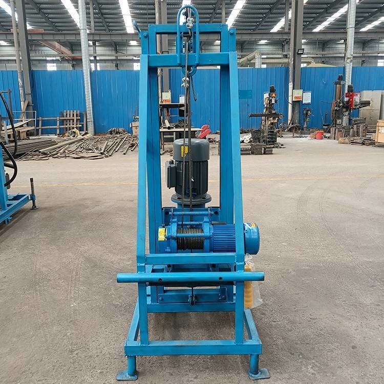 Diesel Engine Well Drilling Rig Machine 360 Degree Rotary Drill Rig
