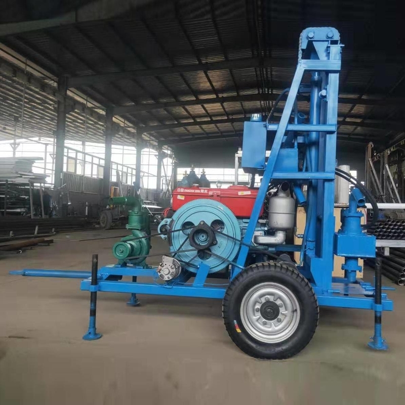 70-450mm Dia Well Drilling Rig Machine 200m Depth Drill Rig