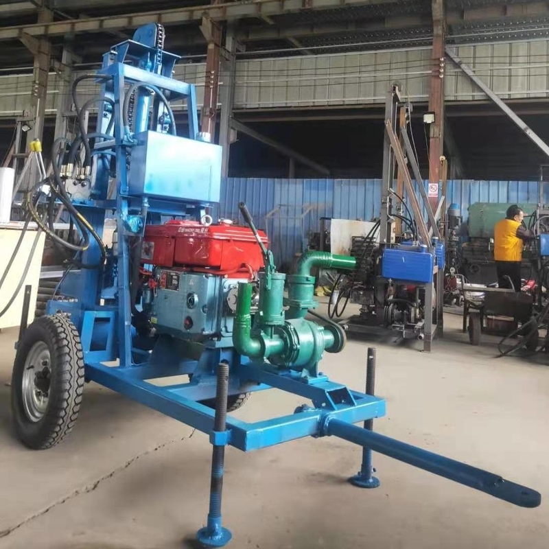 70-450mm Dia Well Drilling Rig Machine 200m Depth Drill Rig
