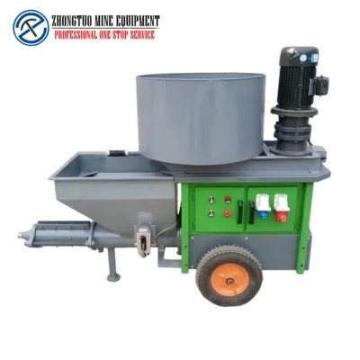 Mortar Sprayer Multifunctional Powder Wall Cement Machine With Mixer