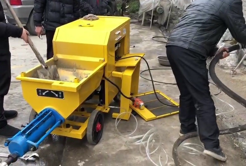 Mortar Sprayer Multifunctional Powder Wall Cement Machine With Mixer