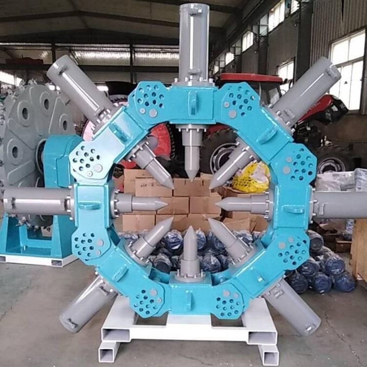 ISO Concrete Pile Cutting Machine Hydraulic Concrete Pile Crusher Excavator Attachment