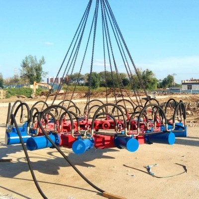 20T-40T Excavator Pile Breaker Machine Concrete Round Pile Head Cutting Machine