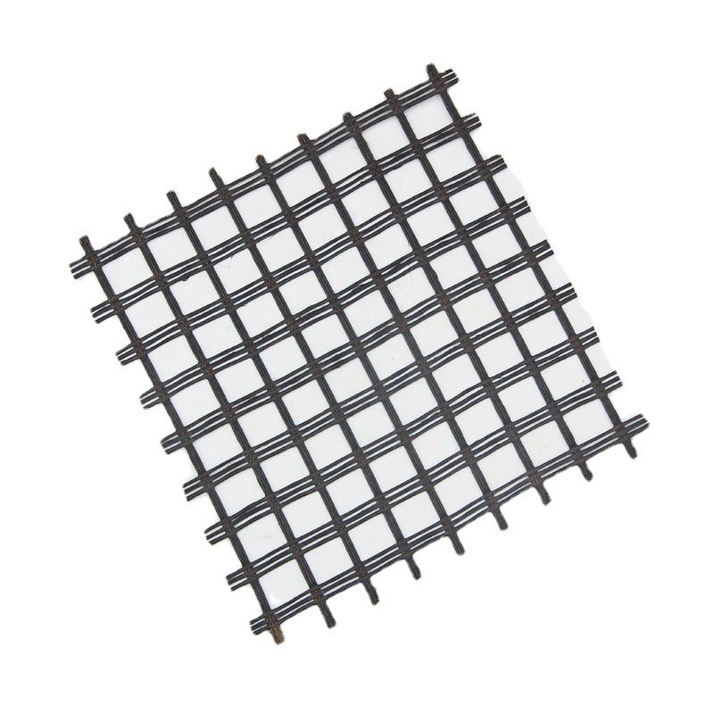 25-100kN/M Plastic Steel Reinforcement Geogrid Machine Mesh