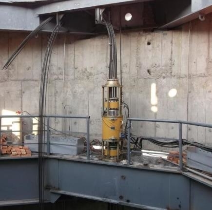 50 - 500t Multi PC Controll Post Tension Jack