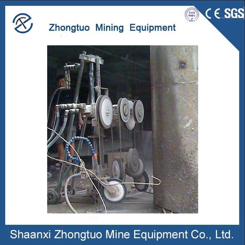 Hydraulic Diamond Wire Saw Machine For Stone And Concrete Cutting Driven Wheel One Drive