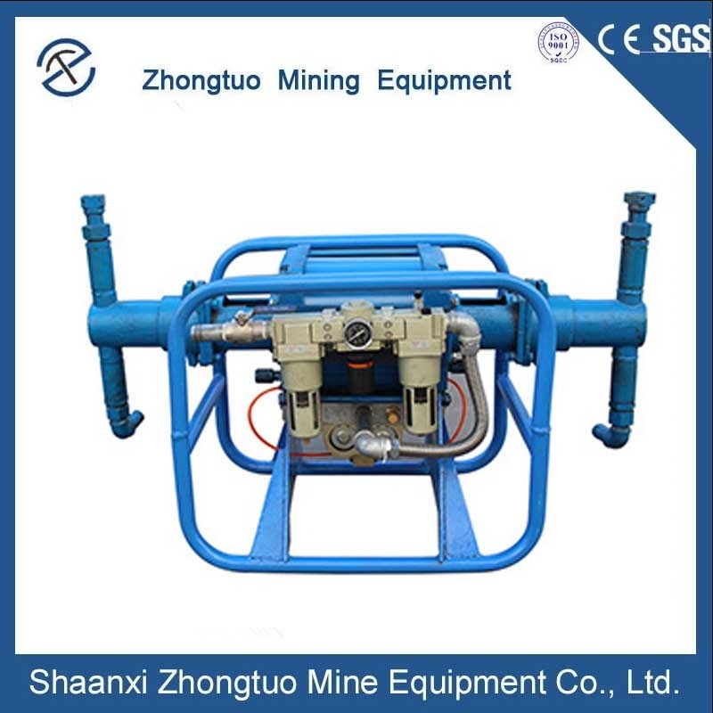 Compact Mining Pneumatic Injection Pump 20-50L/Min 5-20Mpa 2Φ32mm 90kg