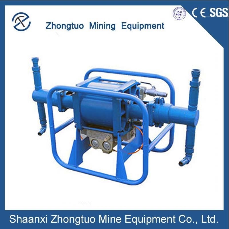 Compact Mining Pneumatic Injection Pump 20-50L/Min 5-20Mpa 2Φ32mm 90kg