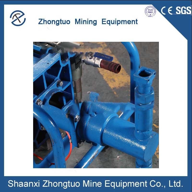 Compact Mining Pneumatic Injection Pump 20-50L/Min 5-20Mpa 2Φ32mm 90kg