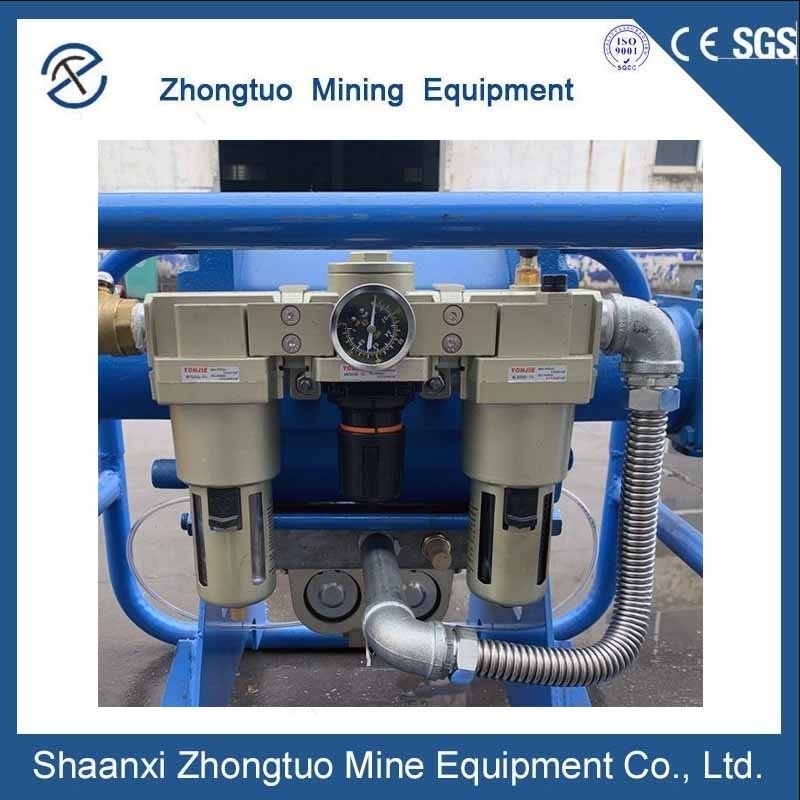 Compact Mining Pneumatic Injection Pump 20-50L/Min 5-20Mpa 2Φ32mm 90kg