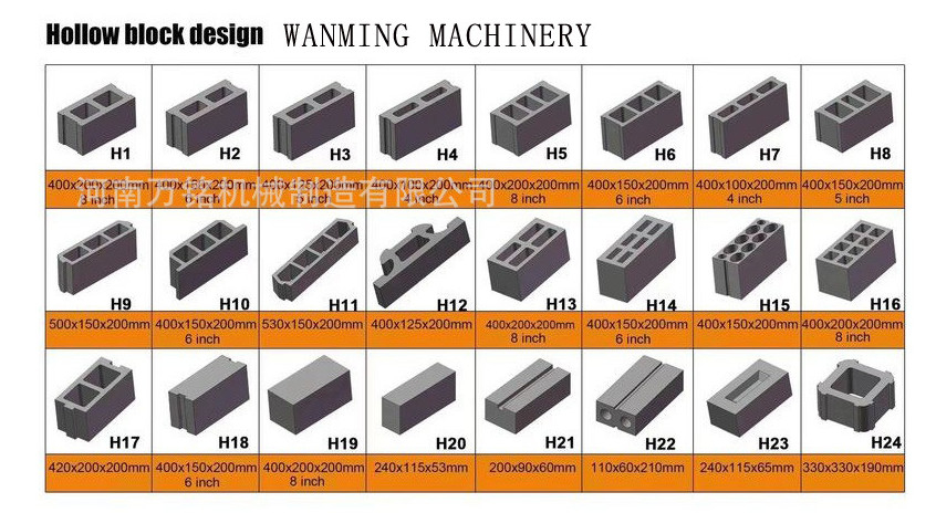 Manual Clay Brick Making Machine Diesel Hydraulic Burn-Free Hollow Brick Making Machine