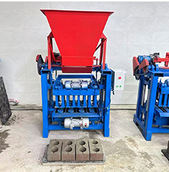 Economical and practical cement brick making machine, small burn-free hollow brick machine