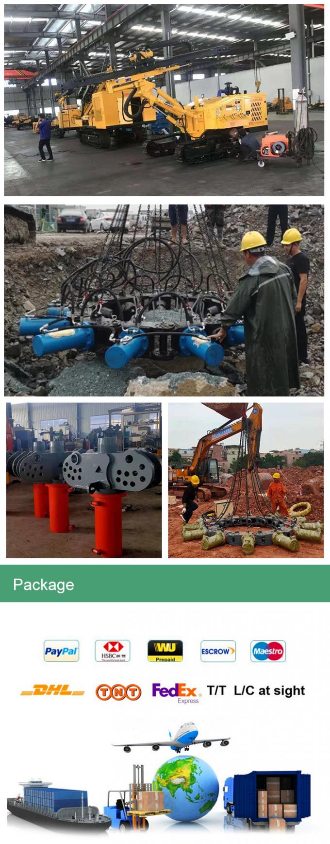 Pemecah Pile Hidraulik Pemotong Pile Bulat Beton 4
