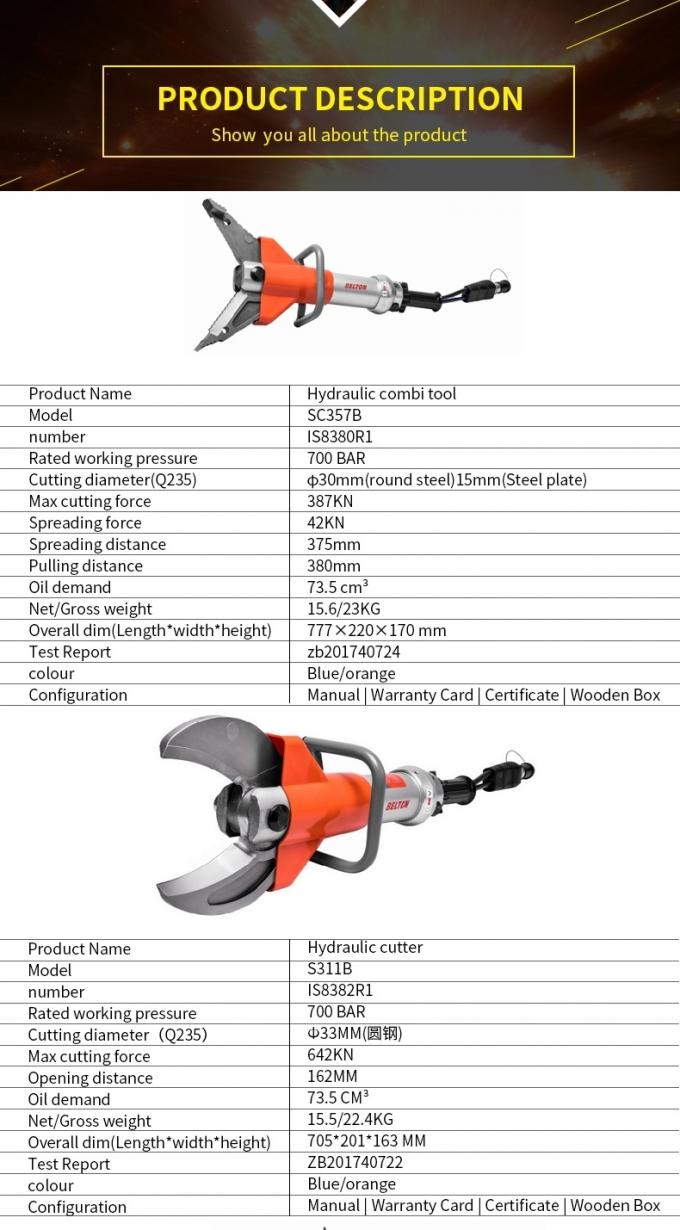 Fire Fighting Tool Cutter Rescue Cutting Tool